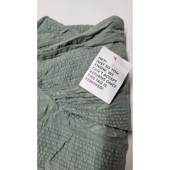 ASOS DESIGN Washed Mini Slip Sundress with Ribbon detail in Washed Green Size 6 - Picture 10 of 10